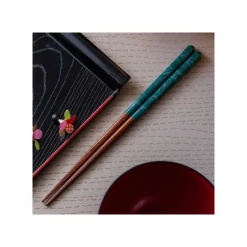 Maison Ghibli Kitchenware-Lacquered Chopsticks 21Cm Sketches Deep Green - My Neighbor Totoro