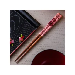 Maison Ghibli Kitchenware-Lacquered Chopsticks 21Cm Sketches Pink - Kiki'S Delivery Service