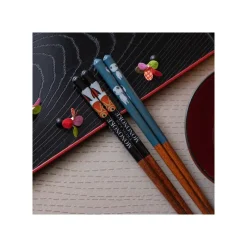 Maison Ghibli Kitchenware-Lacquered Chopsticks 21Cm San'S Mask - Princess Mononoke