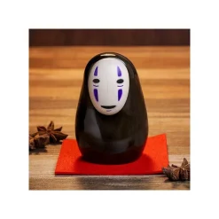 Maison Ghibli Statues-Laquered Wood No Face Statue - Spirited Away