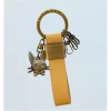 Maison Ghibli Keychains-Leather Key Chain Jiji- Kiki'S Delivery Service