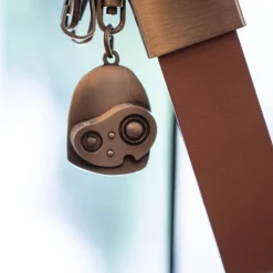 Maison Ghibli Keychains-Leather Key Chain Robot - Castle In The Sky