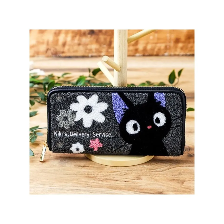 Maison Ghibli Accessories-Leather Wallet Kiki Flower - Kiki'S Delivery Service