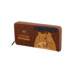Maison Ghibli Accessories-Leather Wallet Totoro Umbrella - My Neighbor Totoro