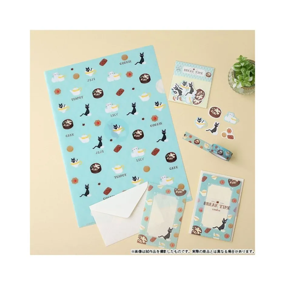 Maison Ghibli Postcards And Letter Papers-Letter Set Break Time Cookies - Kiki'S Delivery Service