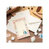 Maison Ghibli Postcards And Letter Papers-Letter Set Break Time Flowers - Howl'S Moving Castle