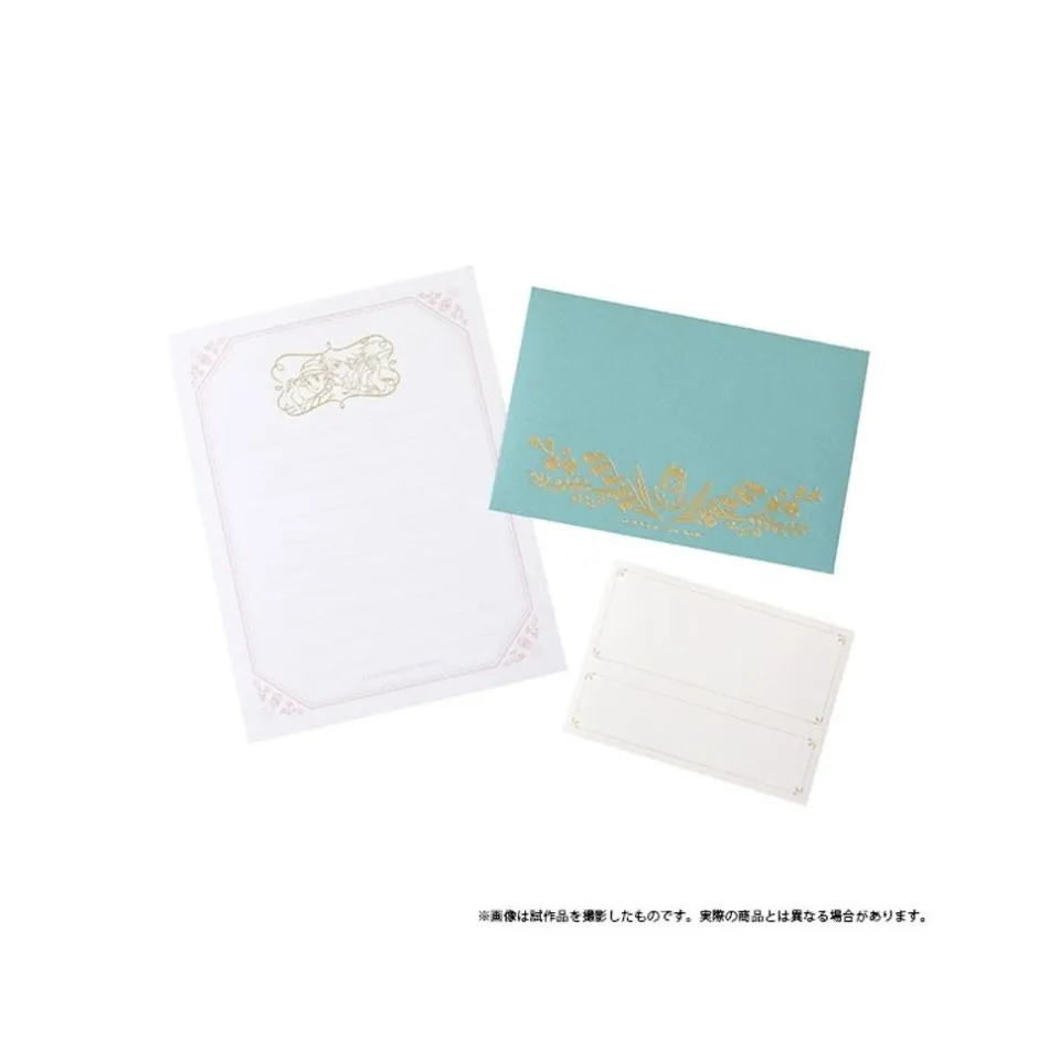 Maison Ghibli Postcards And Letter Papers-Letter Set Flowers - Howl'S Moving Castle