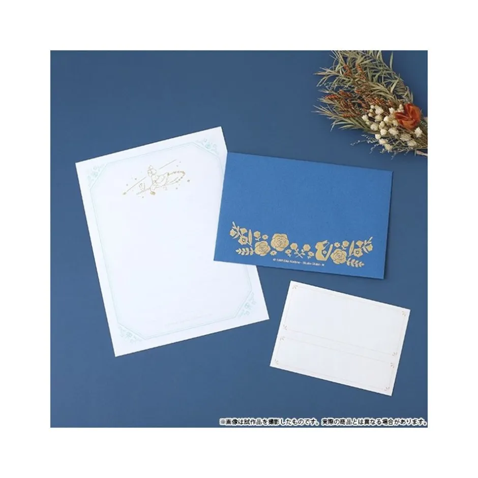 Maison Ghibli Postcards And Letter Papers-Letter Set Flowers - Kiki'S Delivery Service