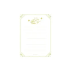 Maison Ghibli Postcards And Letter Papers-Letter Set Flowers - My Neighcor Tortoro