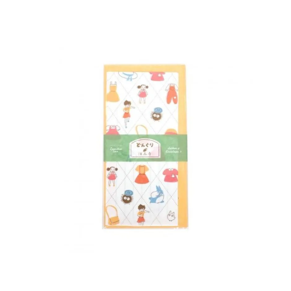 Maison Ghibli Postcards And Letter Papers-Letter Set Wardrobe - My Neighbor Totoro