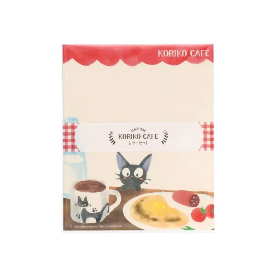 Maison Ghibli Postcards And Letter Papers-Letterset Kiriko Coffee - Kiki'S Delivery Service