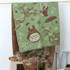 Maison Ghibli Outfits-Light Green Stole Totoro & Catbus - My Neighbor Totoro