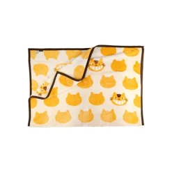 Maison Ghibli Household Linen-Long Blanket Catbus Silhouette 200X140 Cm - My Neighbor Totoro