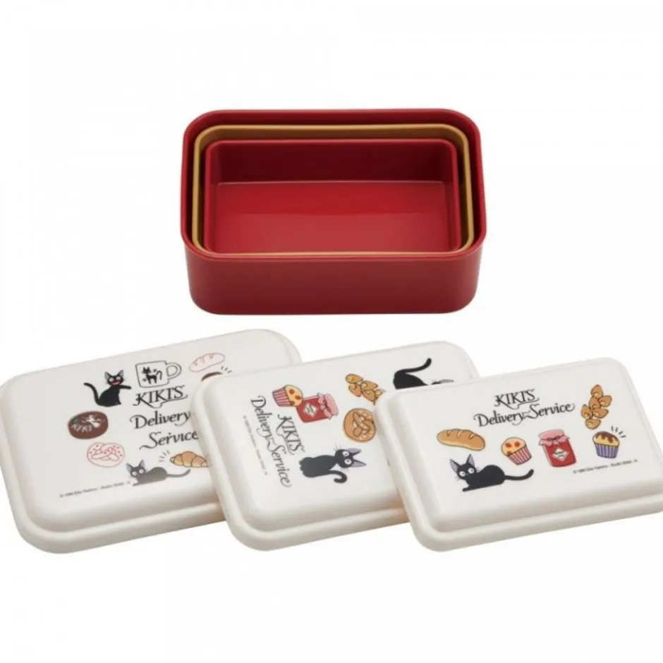 Maison Ghibli Kitchenware-Lunch Box 3 Layers Jiji Bakery - Kiki'S Delivery Service