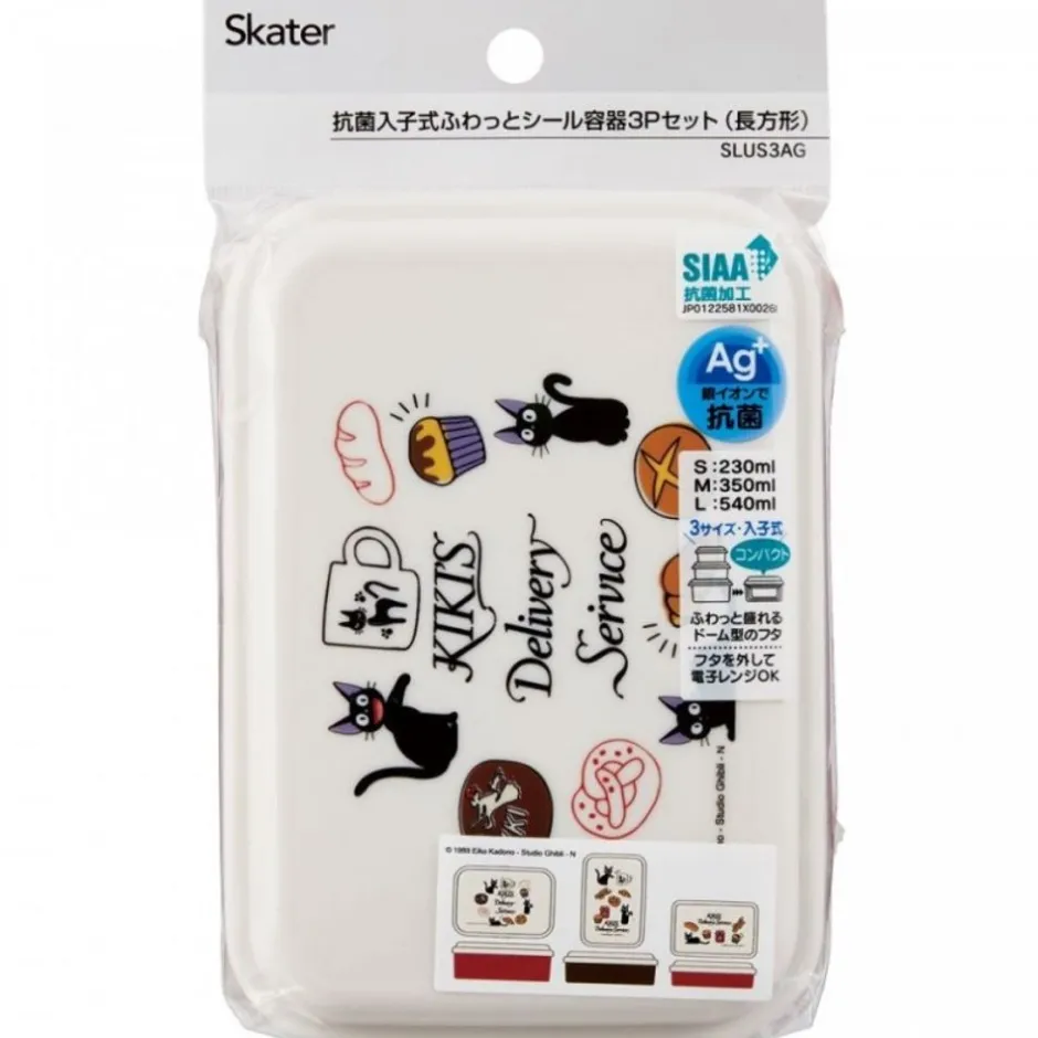 Maison Ghibli Kitchenware-Lunch Box 3 Layers Jiji Bakery - Kiki'S Delivery Service