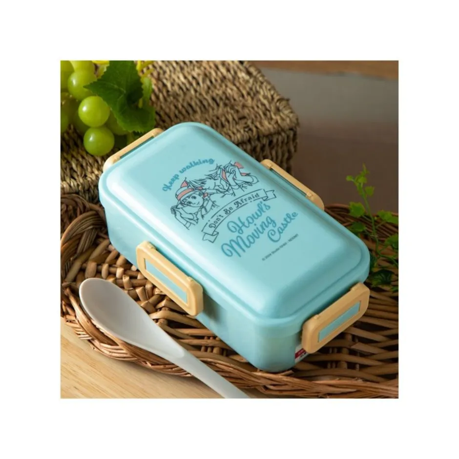 Maison Ghibli Kitchenware-Lunch Box 4 Locks Don'T Be Afraid - Howl'S Movingcastle
