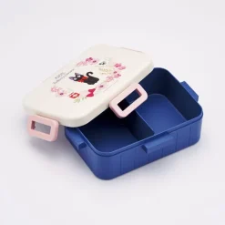 Maison Ghibli Kitchenware-Lunch Box 4 Locks 650Ml Jiji Flower Garland - Kiki'S Delivery Service