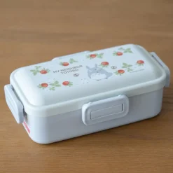 Maison Ghibli Kitchenware-Lunch Box 4 Locks 530Ml Rasberry Collection - My Neighbor Totoro