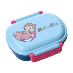 Maison Ghibli Kitchenware-Lunch Box 2 Locks Ponyo In The Ocean - Ponyo On The Cliff