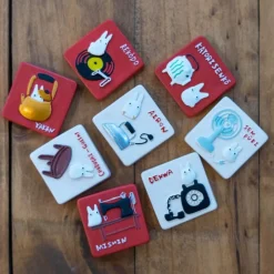 Maison Ghibli Magnets-Magnet Retro Totoro White My Neighbor Totoro