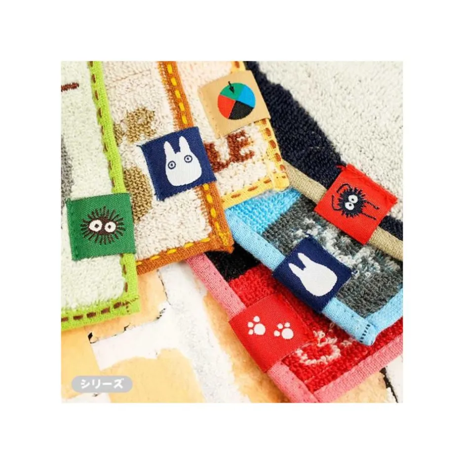 Maison Ghibli Household Linen-Mame Mini Towel Calcifer 15X15 Cm - Howl'S Moving Castle
