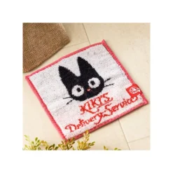 Maison Ghibli Household Linen-Mame Mini Towel Jiji 15X15 Cm - Kiki'S Delivery Service