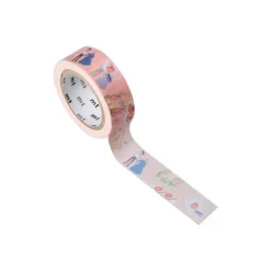 Maison Ghibli Small Equipment-Masking Tape Break Time Flowers - Howl'S Moving Castle