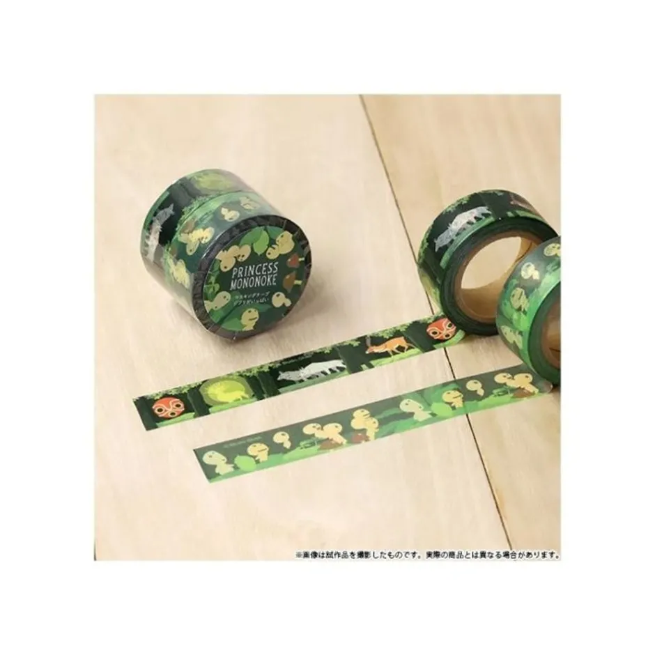 Maison Ghibli Small Equipment-Masking Tape Set - Princess Mononoke