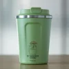 Maison Ghibli Kitchenware-Mat Green Isothermal Mug 350Ml - My Neighbor Totoro