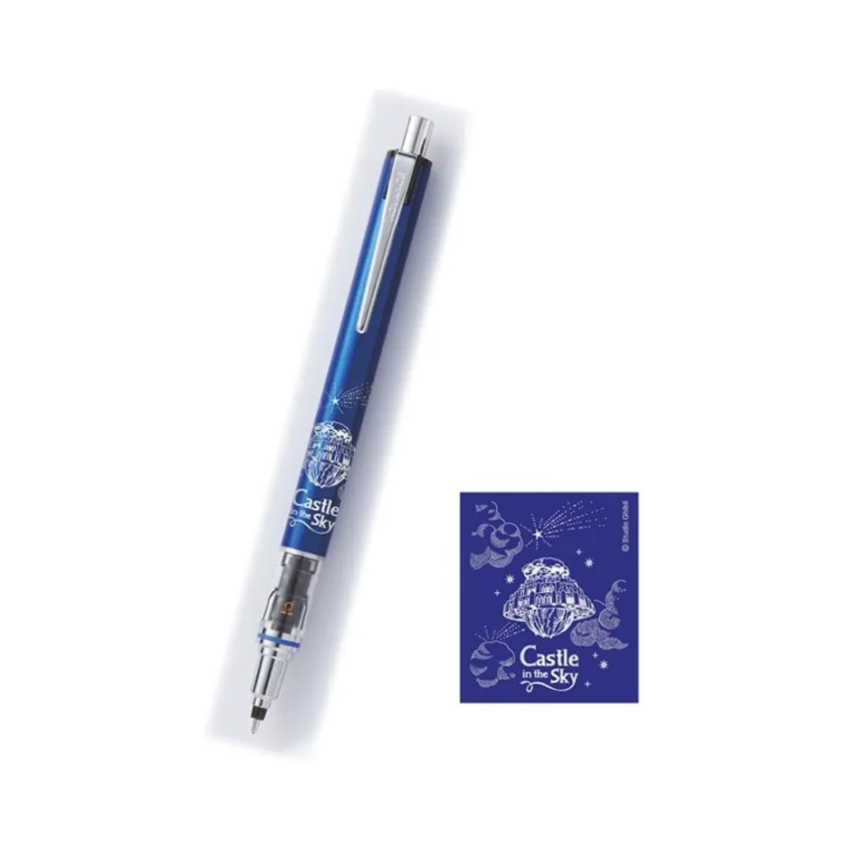 Maison Ghibli Writing-Mechanical Pencil Blue Laputa 0,5Mm - Castle In The Sky