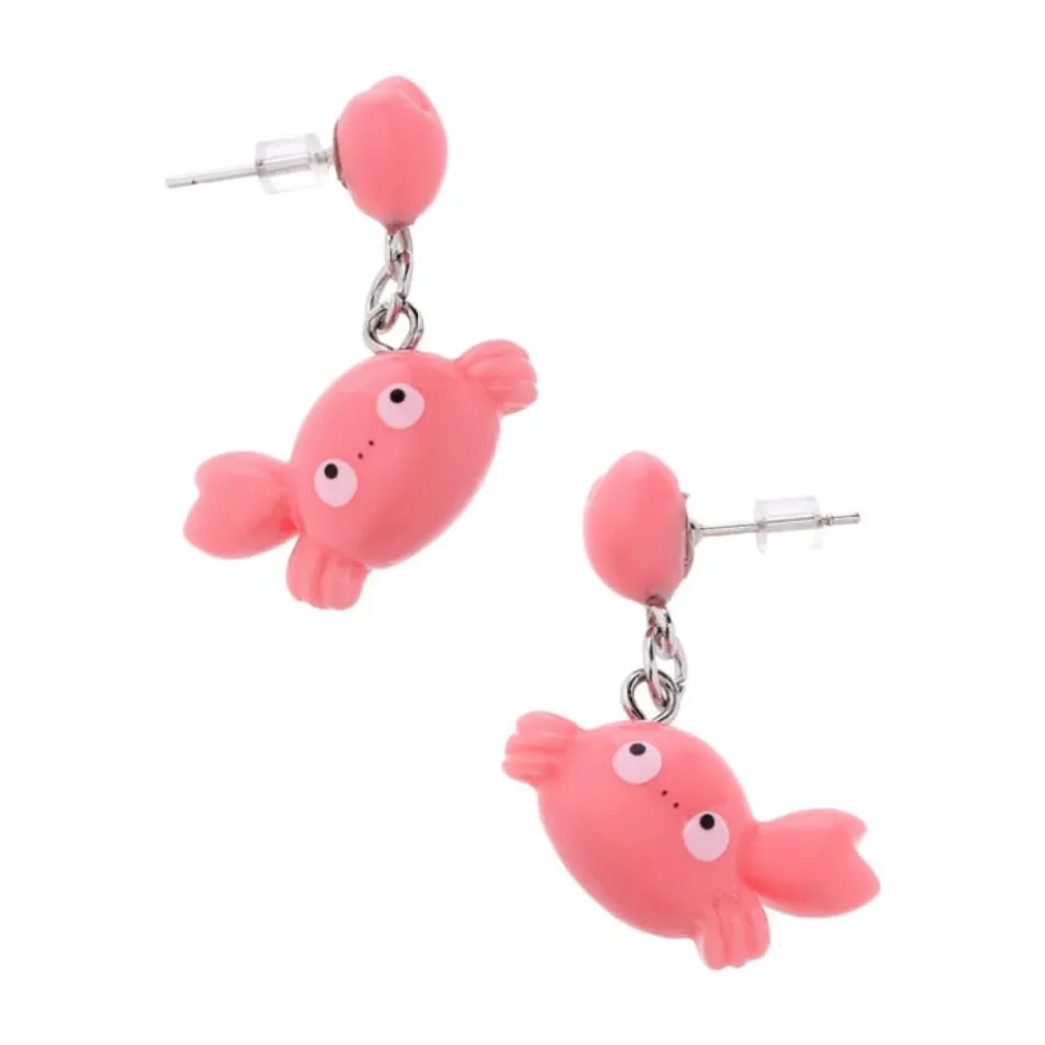 Maison Ghibli Jewellery-Mei Crab Pierced Earrings - My Neighbor Totoro