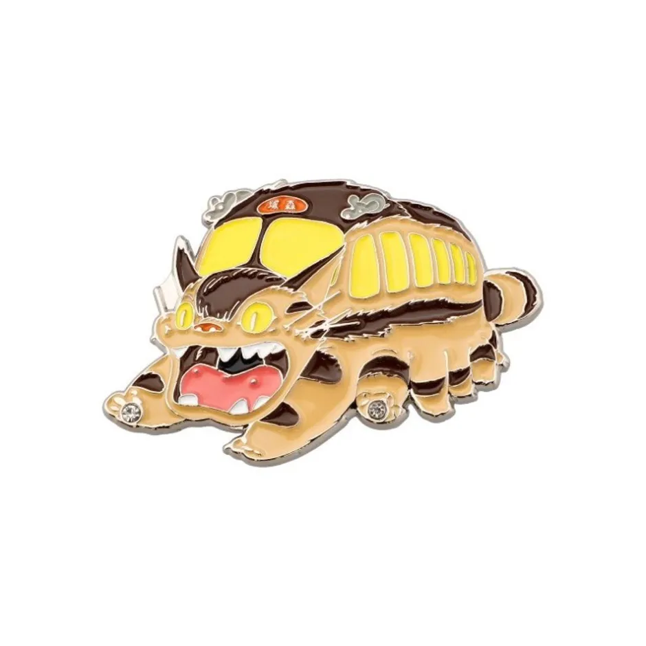 Maison Ghibli Pins-Metal Brooch Catbus - My Neighbor Tororo