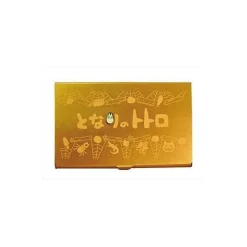 Maison Ghibli Accessories-Metal Card Case Totoro Opening Orange - My Neighbor Tororo