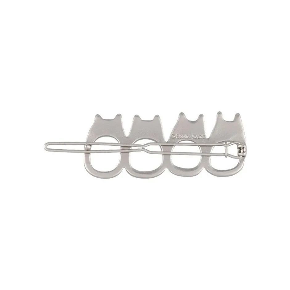 Maison Ghibli Jewellery-Metal Hair Clip Garland White Totoro - My Neighbor Totoro
