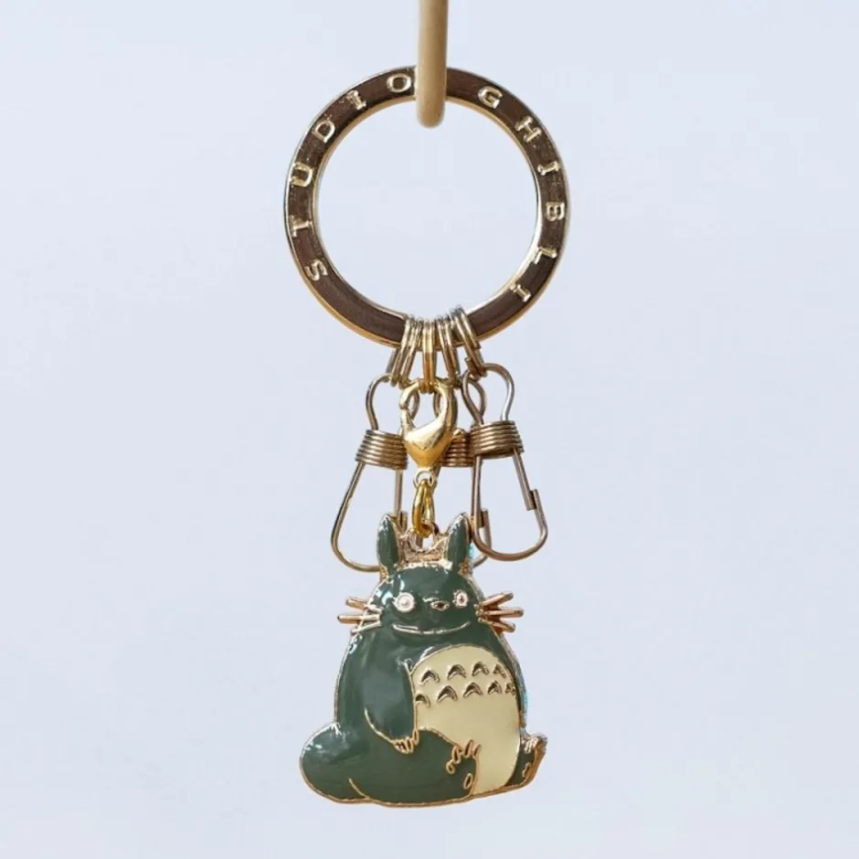 Maison Ghibli Keychains-Metal Key Holder Big Totoro - My Neighbor Totoro