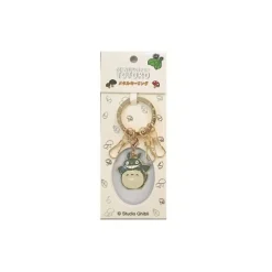 Maison Ghibli Keychains-Metal Key Holder Big Totoro Smile - My Neighbor Totoro
