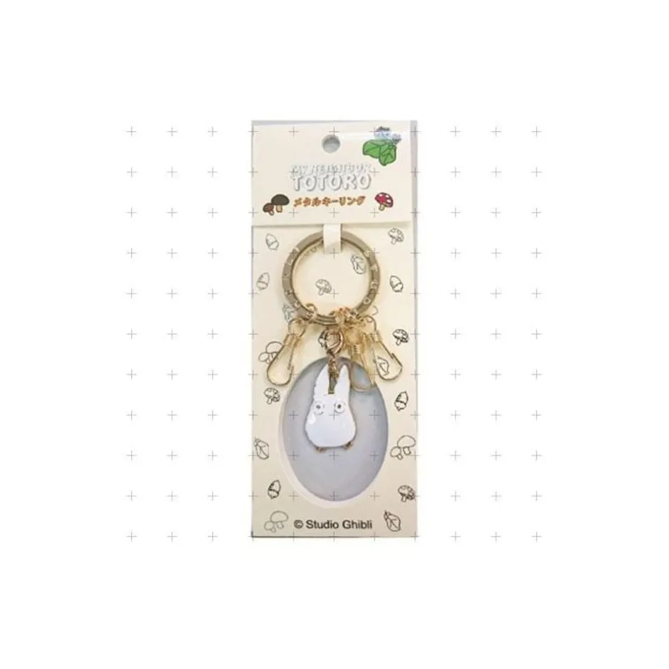 Maison Ghibli Keychains-Metal Key Holder Small Totoro - My Neighbor Totoro