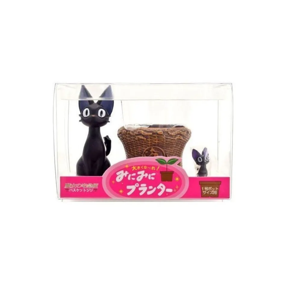 Maison Ghibli Decoration-Mini Planter Jiji - Kiki'S Delivery Service