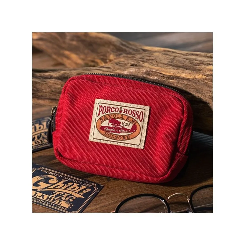Maison Ghibli Accessories-Mini Pouch Savoia - Porco Rosso