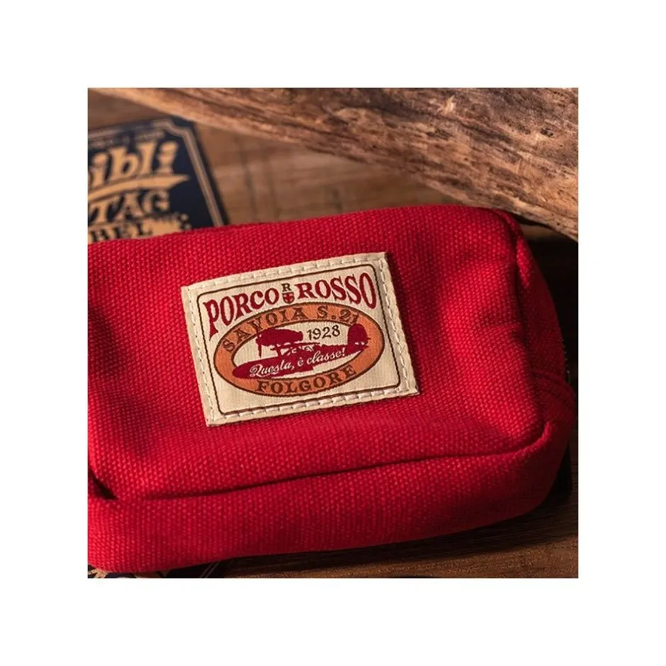 Maison Ghibli Accessories-Mini Pouch Savoia - Porco Rosso
