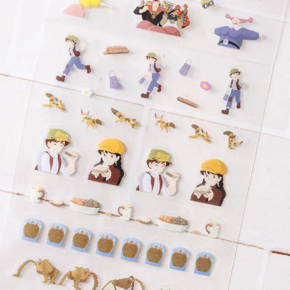 Maison Ghibli Small Equipment-Mini Schedule Stickers 2024 - Castle In The Sky