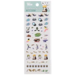 Maison Ghibli Small Equipment-Mini Schedule Stickers 2024 - Castle In The Sky