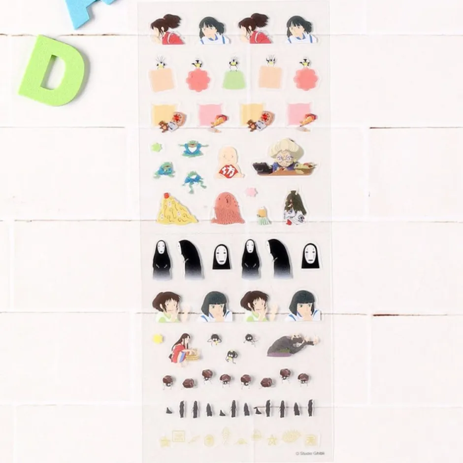Maison Ghibli Small Equipment-Mini Schedule Stickers 2024 - Spirited Away