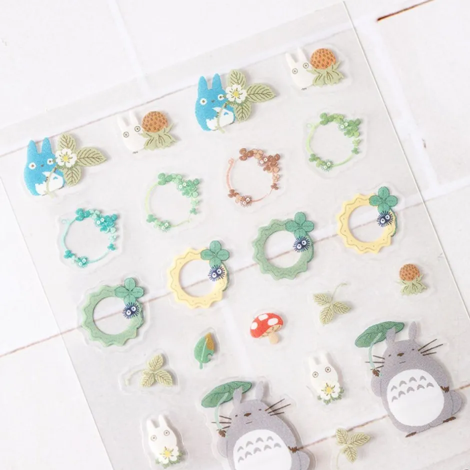Maison Ghibli Small Equipment-Mini Schedule Stickers 2024 - My Neighbor Totoro