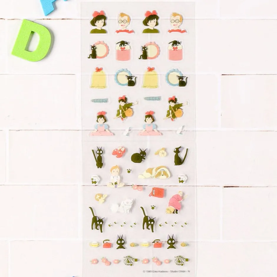 Maison Ghibli Small Equipment-Mini Schedule Stickers 2024 - Kiki'S Delivery Service