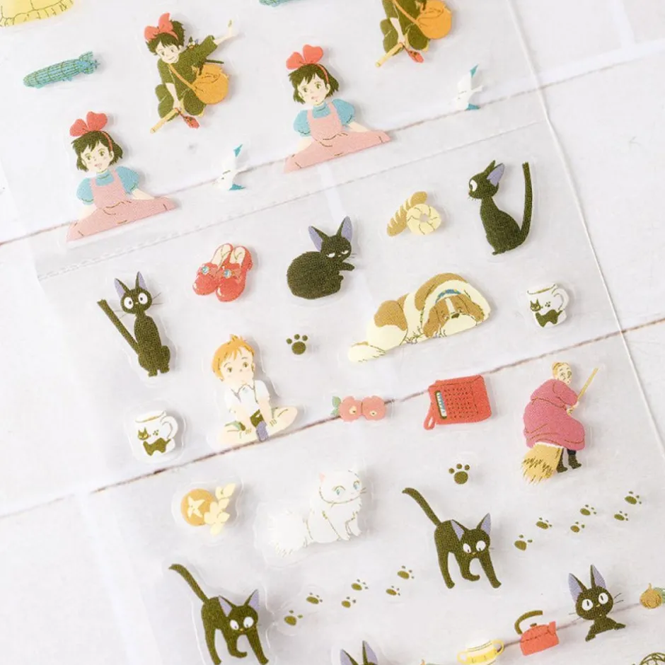 Maison Ghibli Small Equipment-Mini Schedule Stickers 2024 - Kiki'S Delivery Service