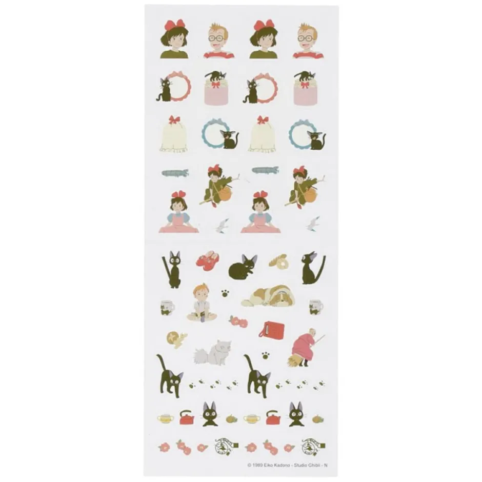 Maison Ghibli Small Equipment-Mini Schedule Stickers 2024 - Kiki'S Delivery Service