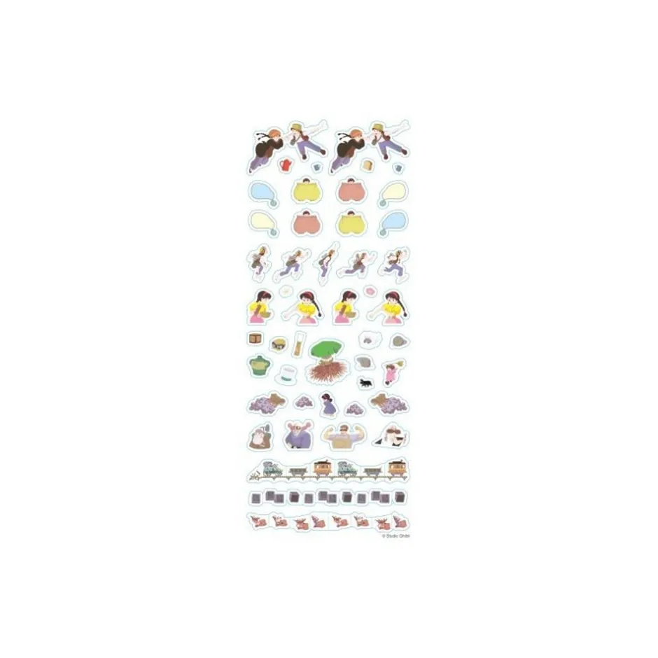 Maison Ghibli Small Equipment-Mini Schedule Stickers - Castle In The Sky