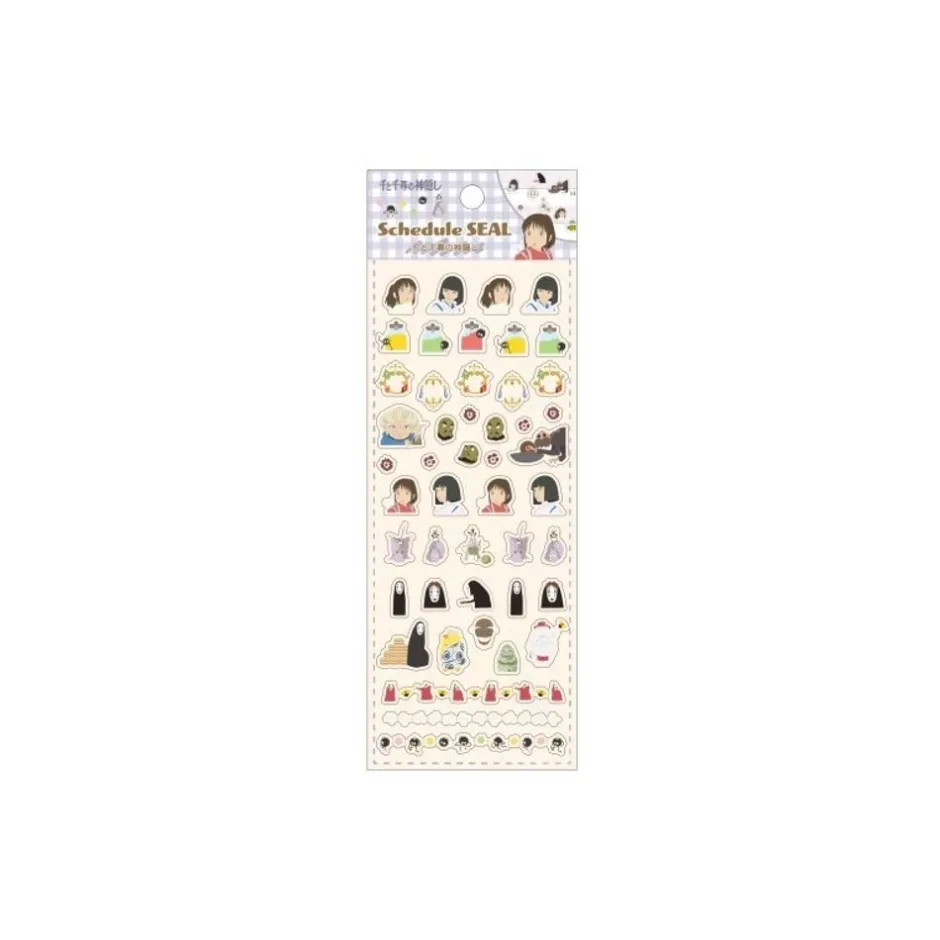 Maison Ghibli Small Equipment-Mini Schedule Stickers - Spirited Away