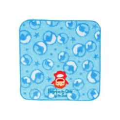 Maison Ghibli Household Linen-Mini Serviette Au Fond De L'Ocean 25 X 25 Cm - Ponyo Sur La Falaise